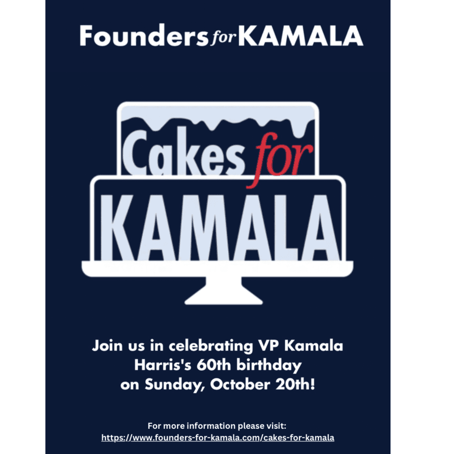 Nationwide 'Cakes for Kamala' Initiative Celebrates VP Harris' 60th Birthday, Aims to Boost Campaign Engagement