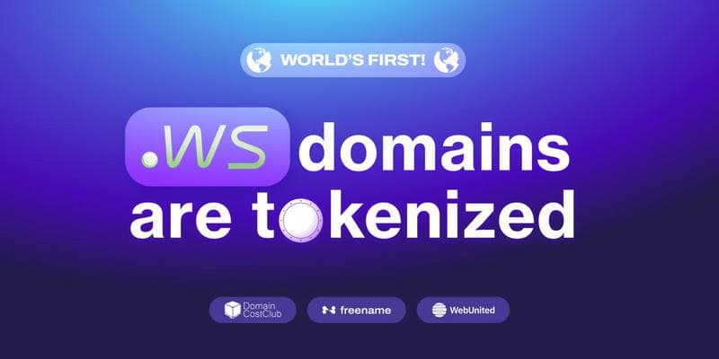 Domain Industry Breakthrough: .ws Becomes First Country Code TLD Mirrored On-Chain