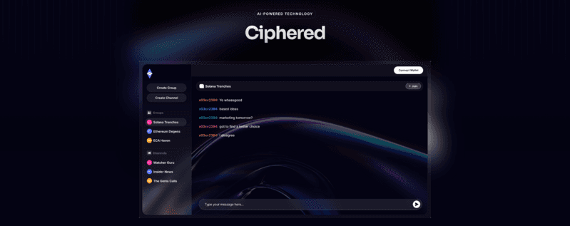 Ciphered Launches Encrypted Messaging App to Address Privacy Concerns
