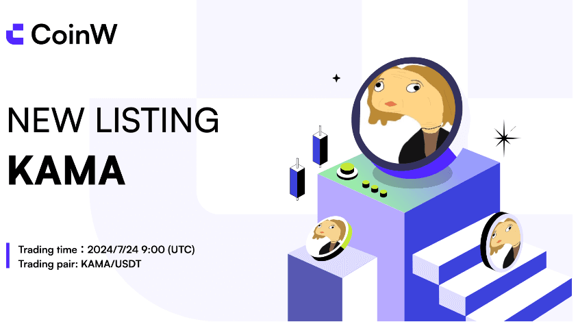 KAMA Meme Coin Inspired by Kamala Harris to be Listed on CoinW Exchange