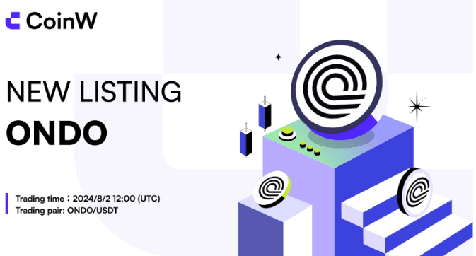 CoinW to List ONDO Governance Token, Sparking New Opportunities in Decentralized Finance