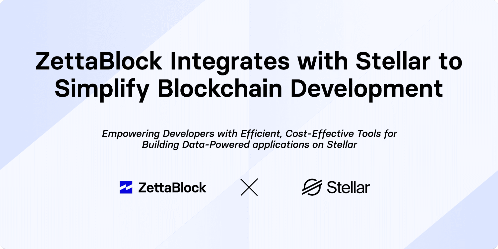 ZettaBlock Partners with Stellar Development Foundation to Enhance Blockchain Development