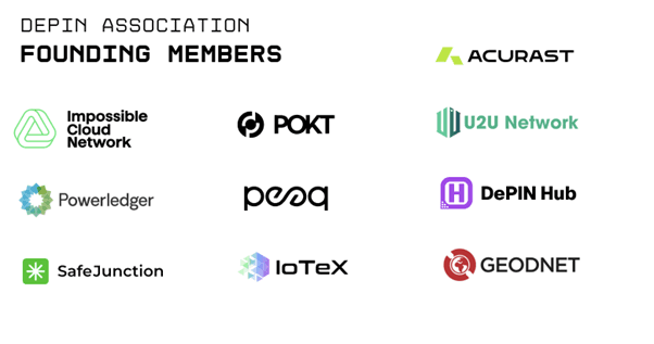 Ten Leading Blockchain Organizations Form the DePIN Association to Advance Decentralized Infrastructure