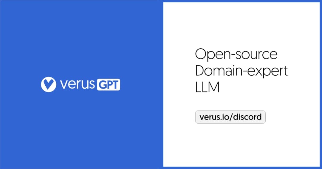 Verus Community Launches Llama 3 VerusGPT: An Open-Source AI for Blockchain Education