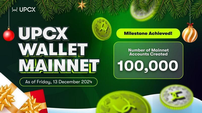 UPCX Wallet Surpasses 100,000 Users, Signaling Growth in Digital Payment Solutions