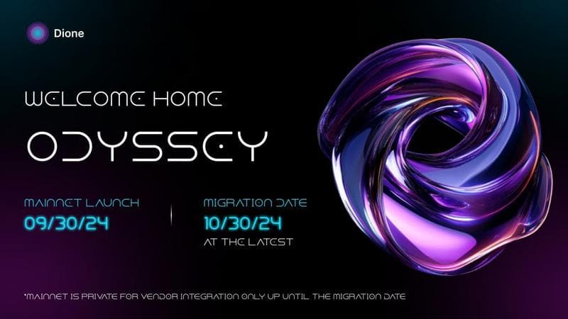 Dione Protocol Unveils Odyssey: A Renewable Energy-Powered L1 Blockchain