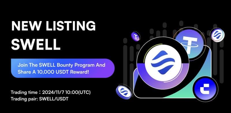 CoinW Exchange to List SWELL, Introducing Innovative Ethereum Liquid Staking Protocol