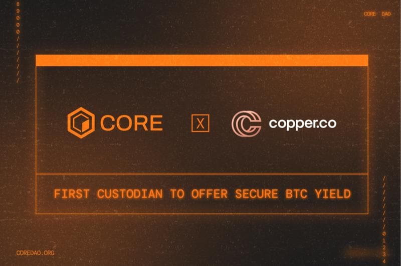 Copper Integrates Core's BTC Staking, Revolutionizing Institutional Crypto Investment