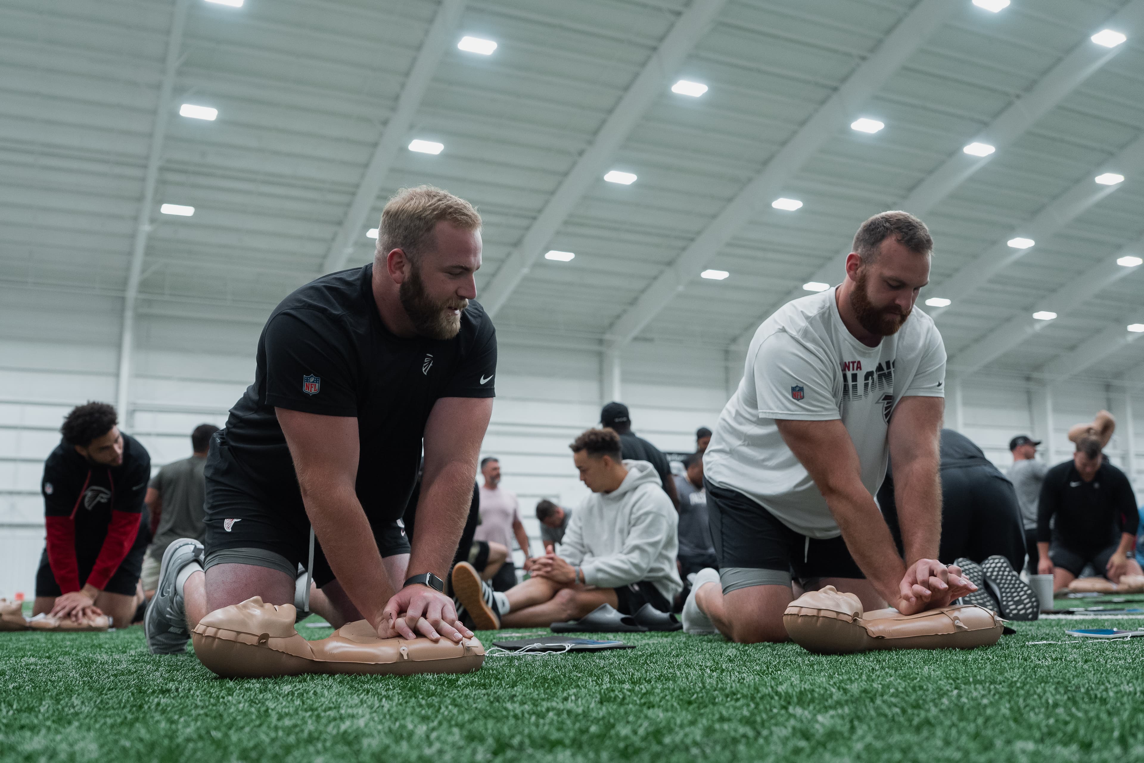 Atlanta Falcons Champion CPR Training to Save Lives During National CPR and AED Week