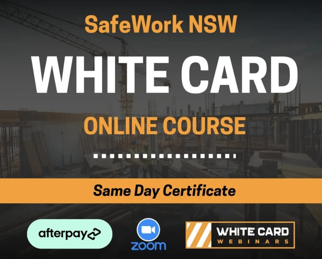 Online White Card Training Expands Access to Construction Industry Certification in NSW