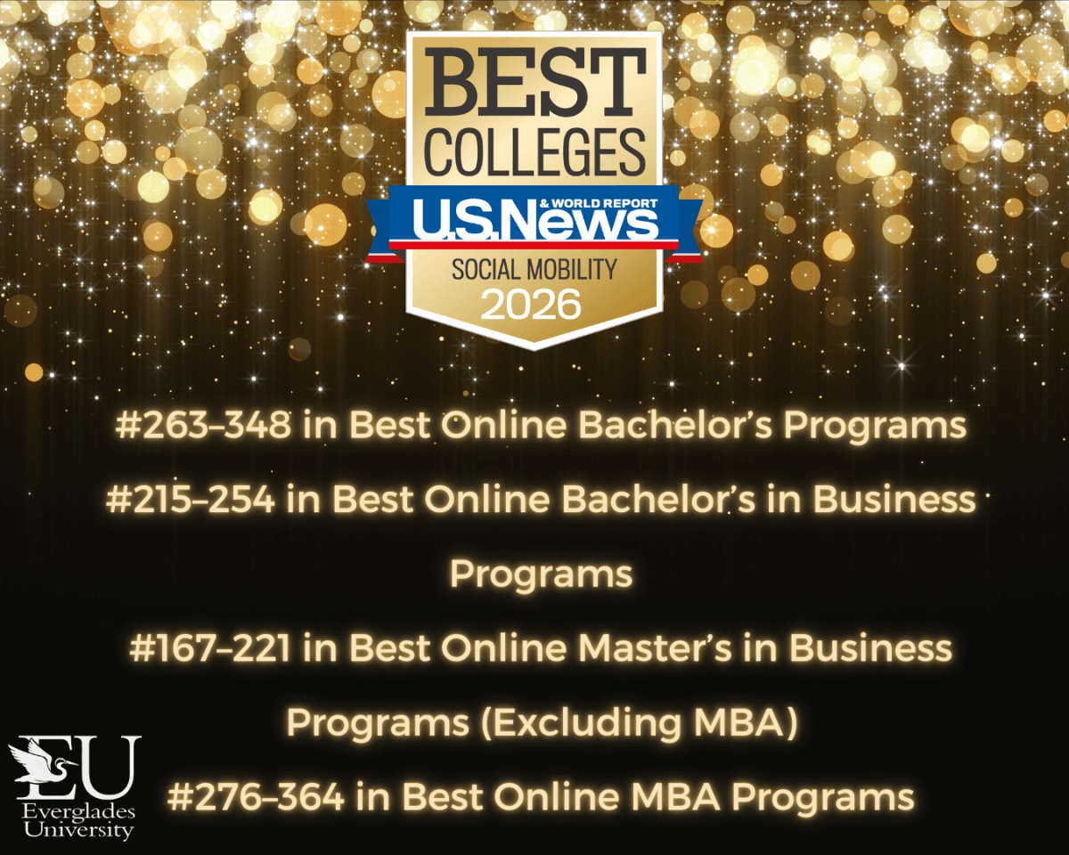 Everglades University Achieves Multiple 2026 U.S. News Online Program Rankings