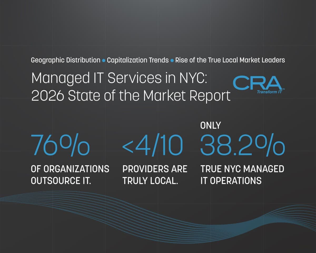 Report Reveals Only 38% of Managed IT Providers in NYC Have Local Headquarters
