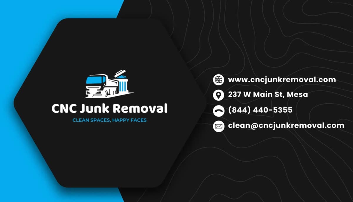 CNC Junk Removal Offers Affordable and Eco-Friendly Solutions in Mesa