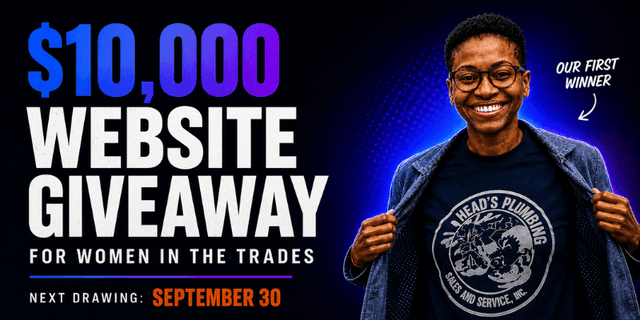 CI Web Group Opens $10,000 Website Giveaway for Women in Trades, Following 1,575-Page Build for Head's Plumbing