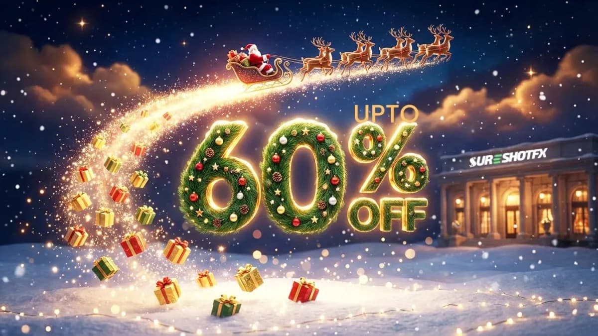 SureShotFX Launches Christmas Trading Offers with Discounts Up to 60%