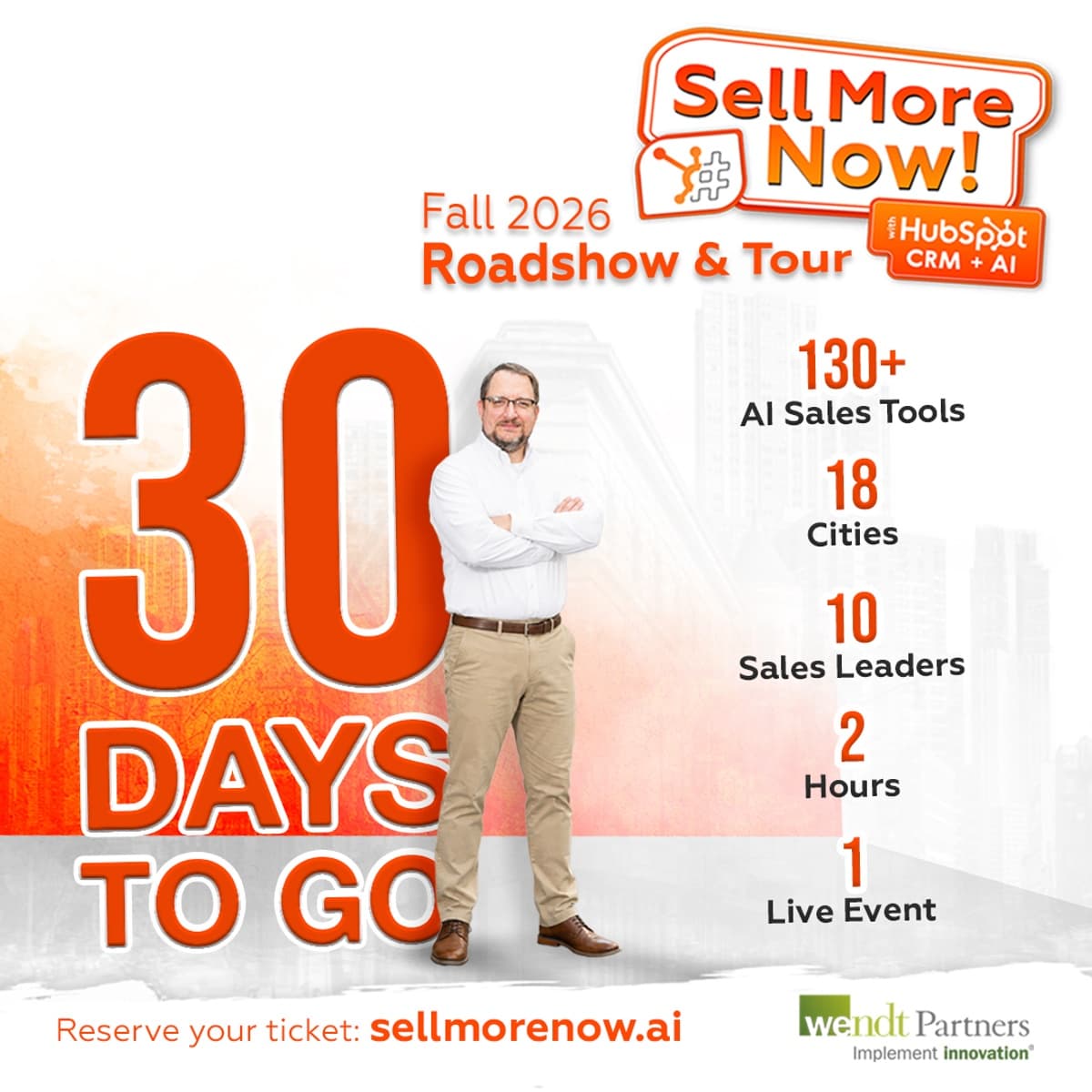HubSpot Elite Partner Wendt Partners Launches AI-Powered CRM Roadshow for B2B Sales Leaders