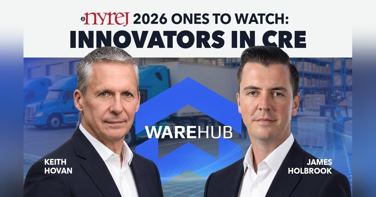 Warehub Named to NYREJ's 2026 Innovators in Commercial Real Estate