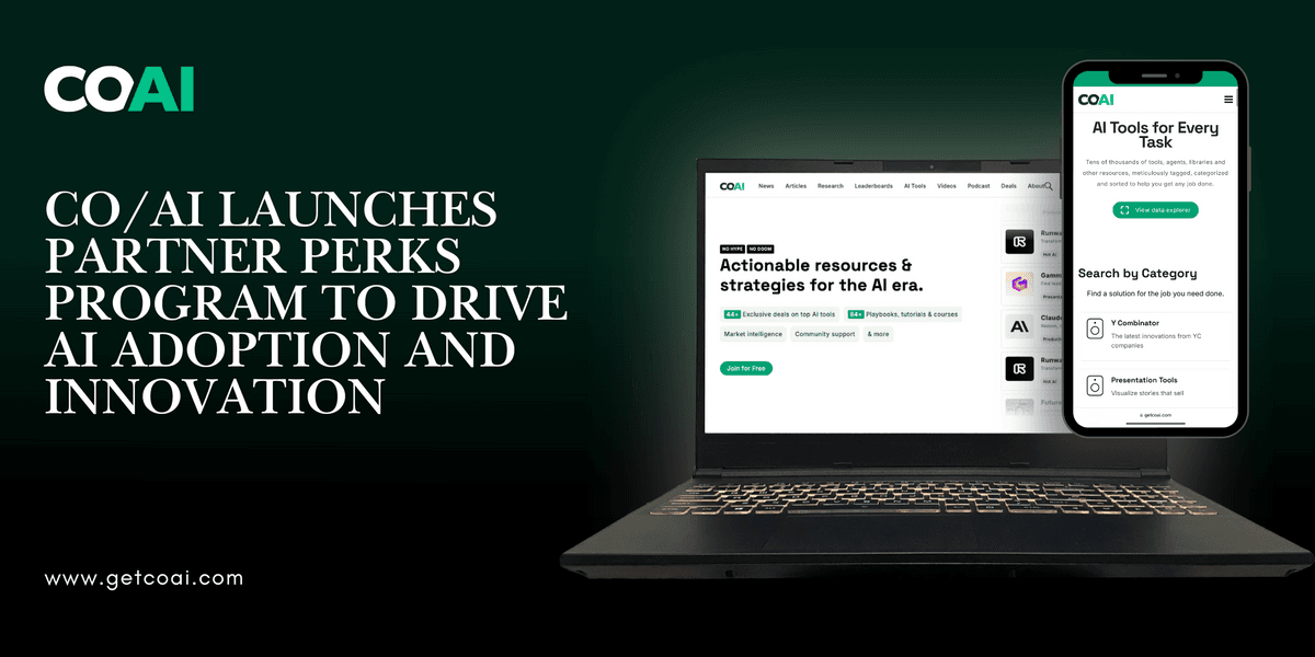 CO/AI Launches Partner Perks Program to Accelerate Business AI Adoption