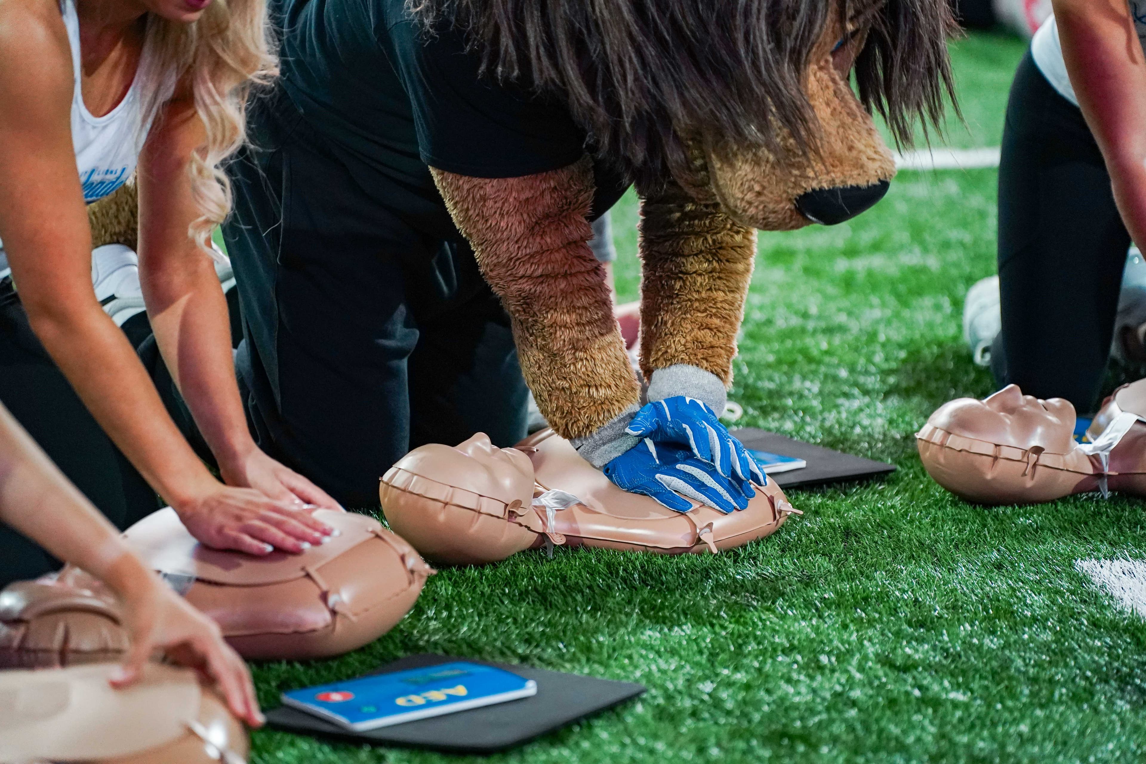 Lifesaving CPR Skills Training at Ford Field Empowers Hundreds of Michiganders