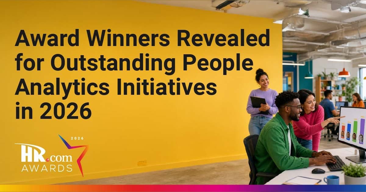 HR.com Announces 2026 People Analytics Award Winners, Highlighting Data-Driven HR Transformation