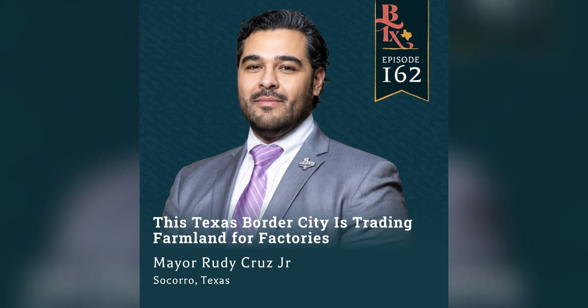 Socorro Mayor Rudy Cruz Discusses Transition from Salty Farmland to Foreign Trade Zone