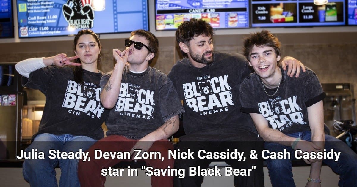 Cassidy Brothers' 'Saving Black Bear' Premieres in Maine, Defying Hollywood Distribution Norms