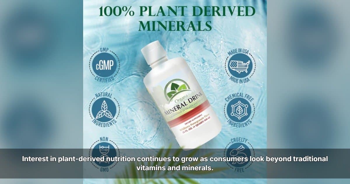 As Consumer Interest in Plant-Derived Nutrition Rises, ORGANA International Spotlights Fulvic Minerals