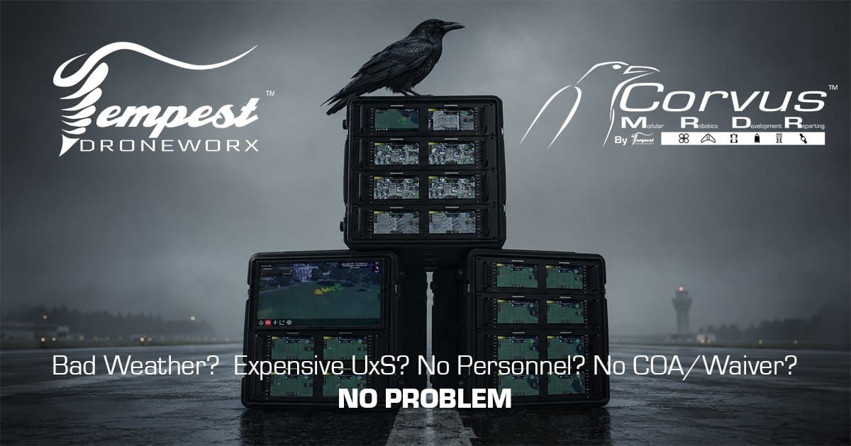 Tempest Droneworx Unveils Corvus MRDR™ Platform to Accelerate Autonomous Systems Development