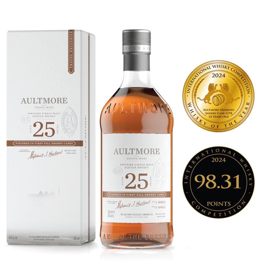 Bacardi’s AULTMORE® Takes Top Honors at 2024 International Whisky Competition
