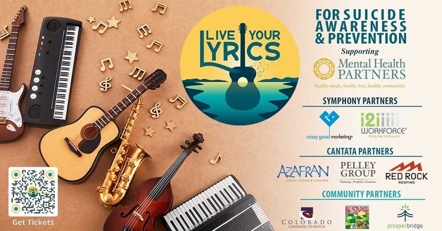 Live Your Lyrics 2024: Music Event to Amplify Suicide Awareness and Prevention