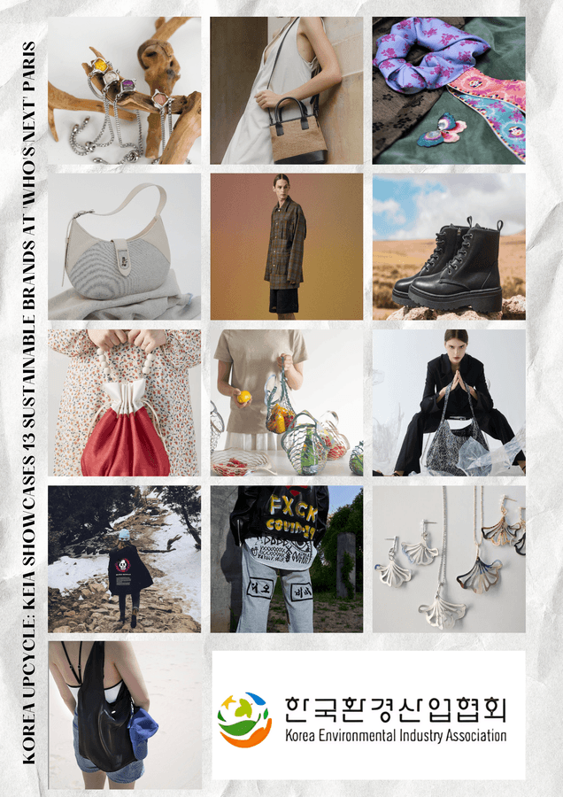Korea Upcycle: KEIA Unveils 13 Sustainable Brands at Paris 'Who's Next' Exhibition