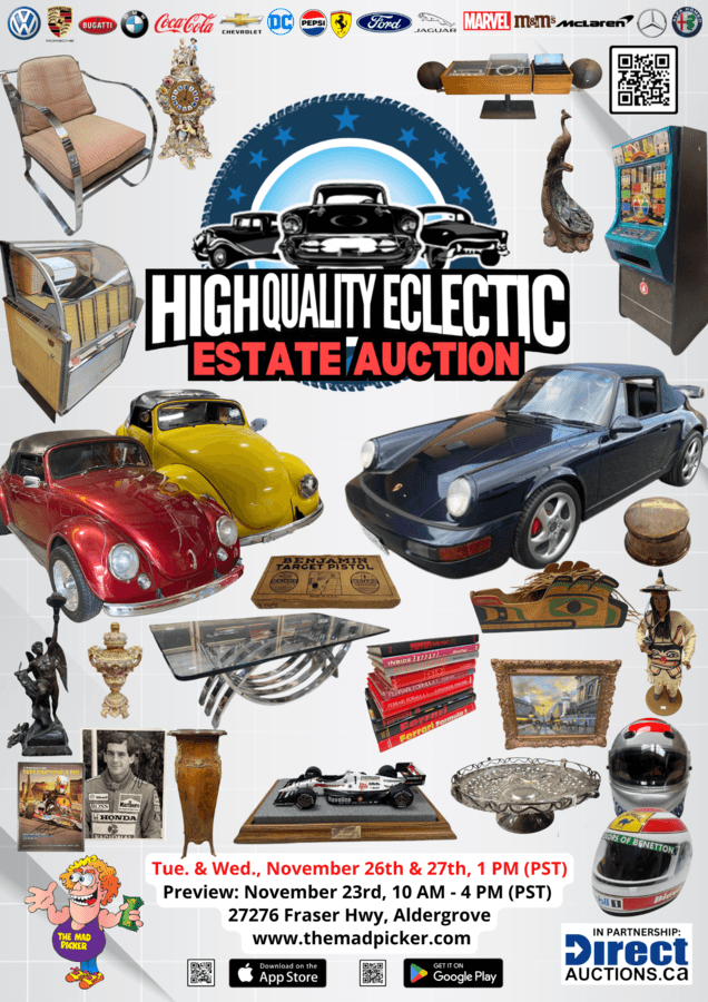 Rare Classic Cars and Collectibles to be Auctioned in Two-Day Estate Sale